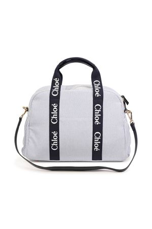 Navy blue striped changing bag CHLOE' KIDS | C20581859